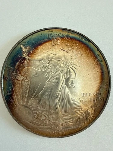 1993 American Silver Eagle $1 – 1 oz .999 Fine Silver – Circulated