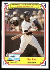 Jim Rice 1984 Topps Drake's Big Hitters #25 Red Sox MLB READ FREE SHIPPING