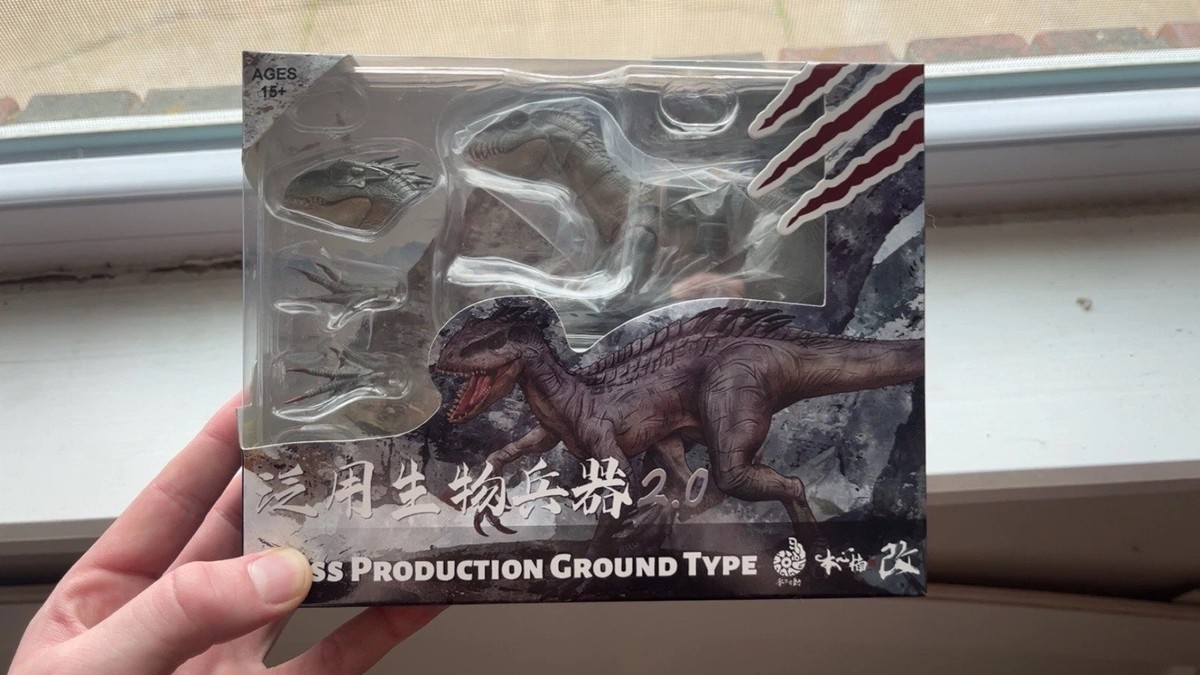 Namnu White Indoraptor Berserker Action Figure Smart Series In Box