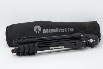 Manfrotto-61''Compact Action Aluminum Folding Tripod-Black+Bag (MKCOMPACTACN-BK)