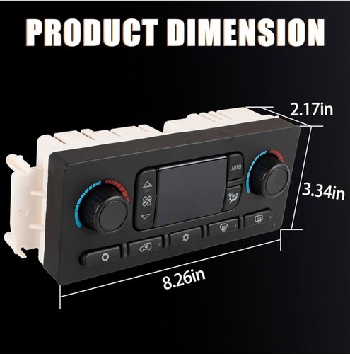 599-211XD AC Heater Climate Temperature Control Module for Chevy Silverado GMC - Picture 6 of 14