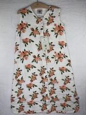 Little Unicorn Watercolor Roses Cotton Muslin Sleep Bag/sack XL 18-24 Months NWT