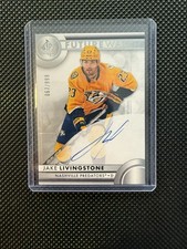 2023-24 SP Authentic Future Watch Auto #149 Jake Livingstone! #067/999