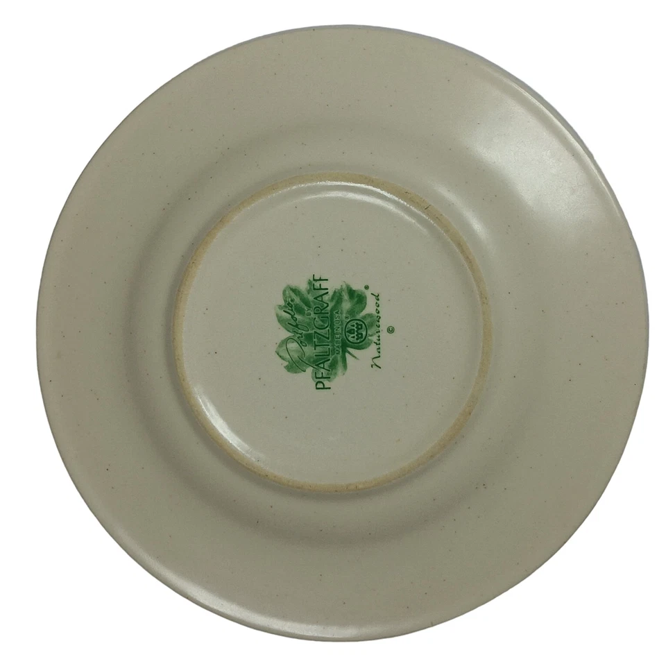 Portfolio By Phfaltzgraff Naturewood  Salad Plate 8" Diameter Green Floral Print - Image 4 of 4