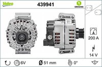 Valeo Generator 439941 FüR MERCEDES-BENZ