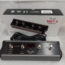 Fender MGT-4 4-Button Footswitch for Mustang GT GTX Guitar Amp Tested