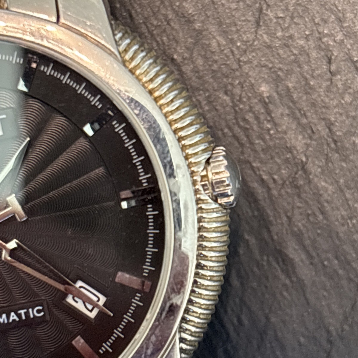 D*i様 TISSOT 1853 R463/363 自動巻き時計 黒文字盤 【公式通販】