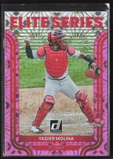 2022 Donruss #ES-4 Yadier Molina Elite Series Pink Fireworks  (P)