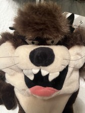 Warner Bros. Taz Tazmanian Devil Bean Bag Plush Doll Toy Looney Tunes With Tag