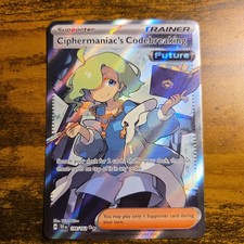 Ciphermaniac's Codebreaking 198/162 Holo Full Art Trainer Pokémon