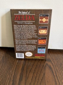 NES The Legend of Zelda Ganon's Deception completo con scatola, manuale e mappe
