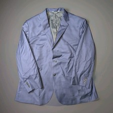 Jos A Bank Traveler Navy Blue Blazer 52R Wool