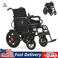 Portable 500W All Terrain Electric Wheelchair Foldable Electric Wheelchair