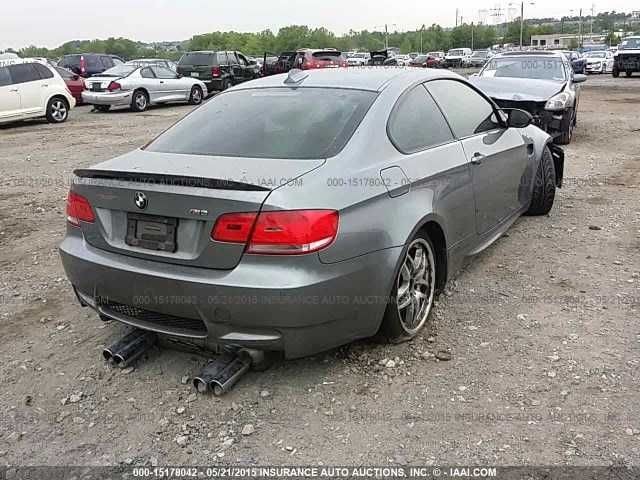 BMW M1 2011-2012 Rear Right Caliper with pads Black