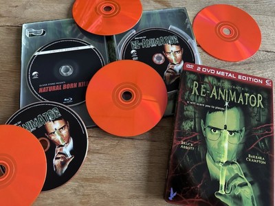 Die besondere Re-Animator Metallic Mit  Red Disc Sowie Directors cut NBK Blu-Ray