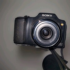 Sony Cyber-shot DSC-H20 Compact Digital Camera 10.1MP Black 10x Zoom 3in