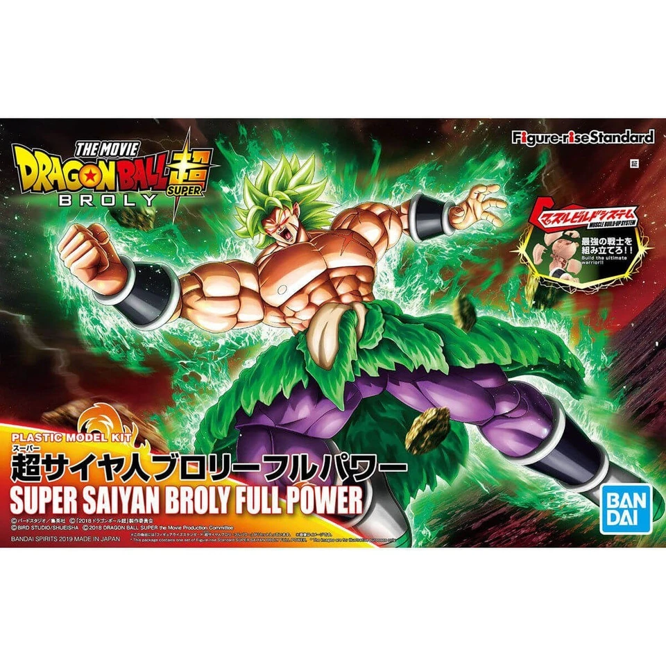 Super Saiyan Broly Full Power. Figure-rise Standard. Dragon Ball Super Bandai Ho - Imagen 3 de 4