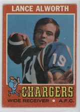1971 Topps Lance Alworth #10 HOF 0f6