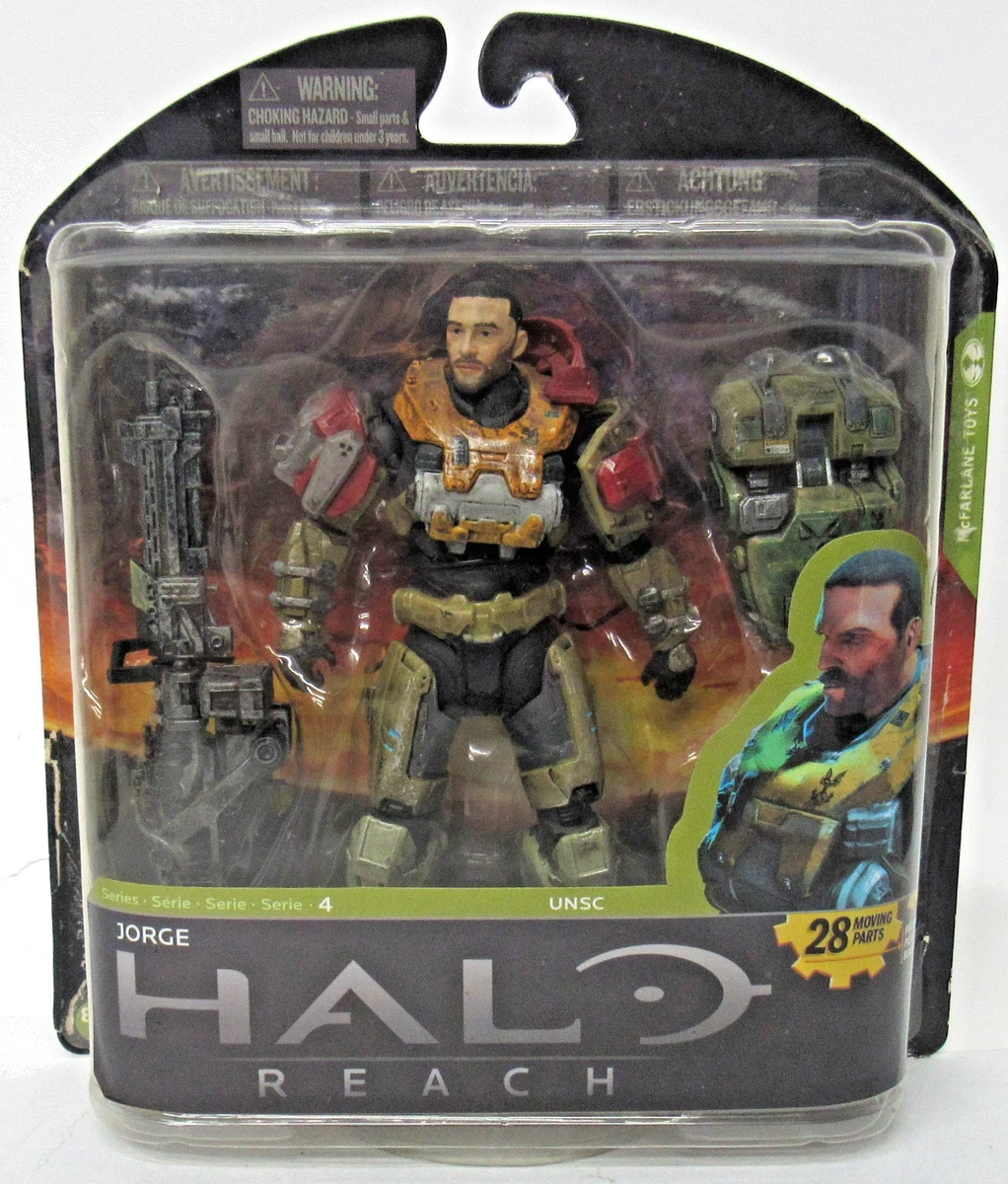 McFarlane Toys Halo Reach Series 4 Jorge Action Figure for sale