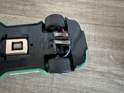 Vintage Boxed Scalextric Car C.295 Porsche Turbo, Green, in Good Condition - Picture 6 of 6