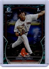 2023 Bowman Draft #BDC-46 Connelly Early Chrome Aqua Lunar Crater /125