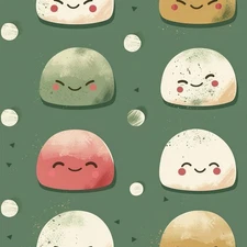 Japanese Printed Cotton Fabric By The Yard