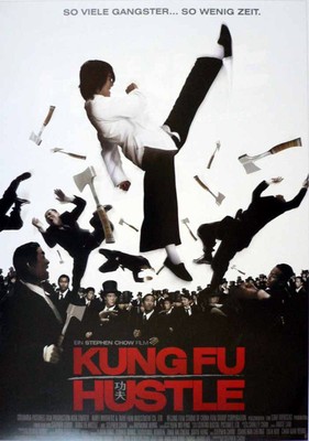 Kung Fu Hustle - Stephen Chow - Yuen Qiu - Filmposter 37x53cm gerollt