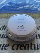 Sony Walkman CD Player D-E226CK Car Ready ESP Max Silver Portable Discman WORKS!