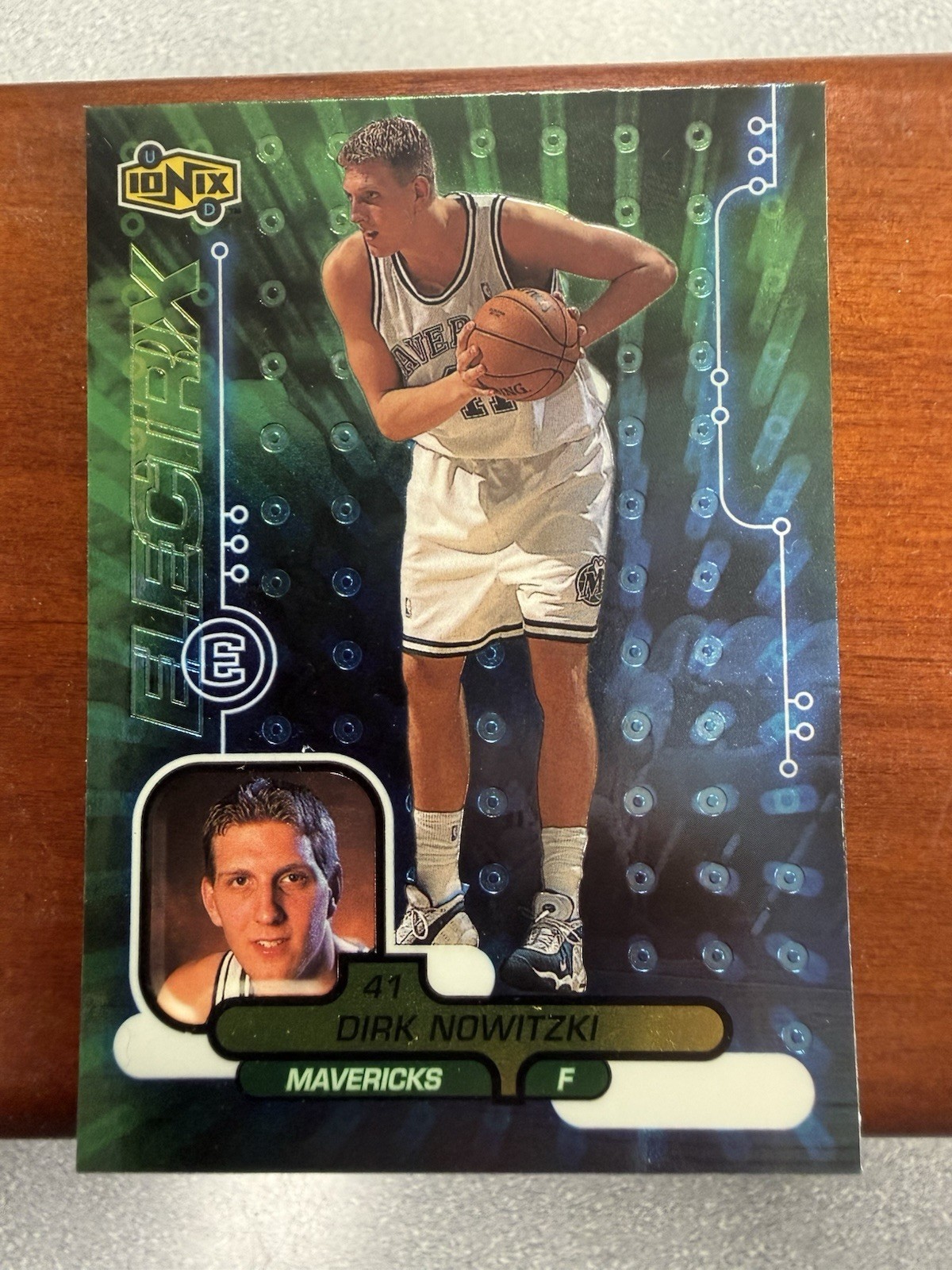 1998-99 Upper Deck Ionix - Electrix Dirk Nowitzki #69 (RC) Dallas Mavericks