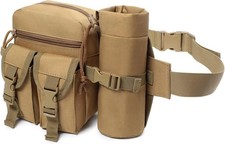 Waterproof Metal Detecting Waist Bag - Durable Nylon Tool Bag for Adventures