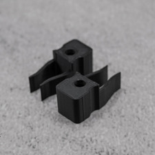 2 Stck Ersatz Schiebetür Stopper Schwarz Kompatibel Mit IKEA Pax Hasvik Grimo Sc