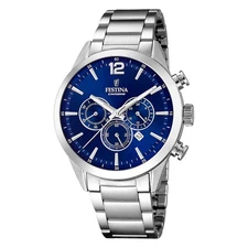 Festina F20343-7 Mens Timeless Chronograph Watch