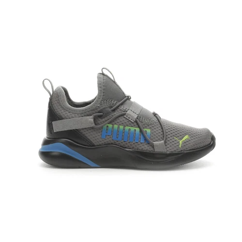 Puma Rift Fade Logo Slip On  Youth Boys Grey Sneakers Casual Shoes 37804901