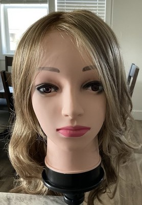 Belle Madame Kate Mono SF Synthetic Wig -Cognac Root   Excellent