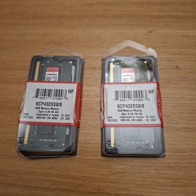 Kingston Laptop-Arbeitsspeicher Modul DDR4 8 GB 1 x 8 GB Non-ECC 3200 MHz 260pin