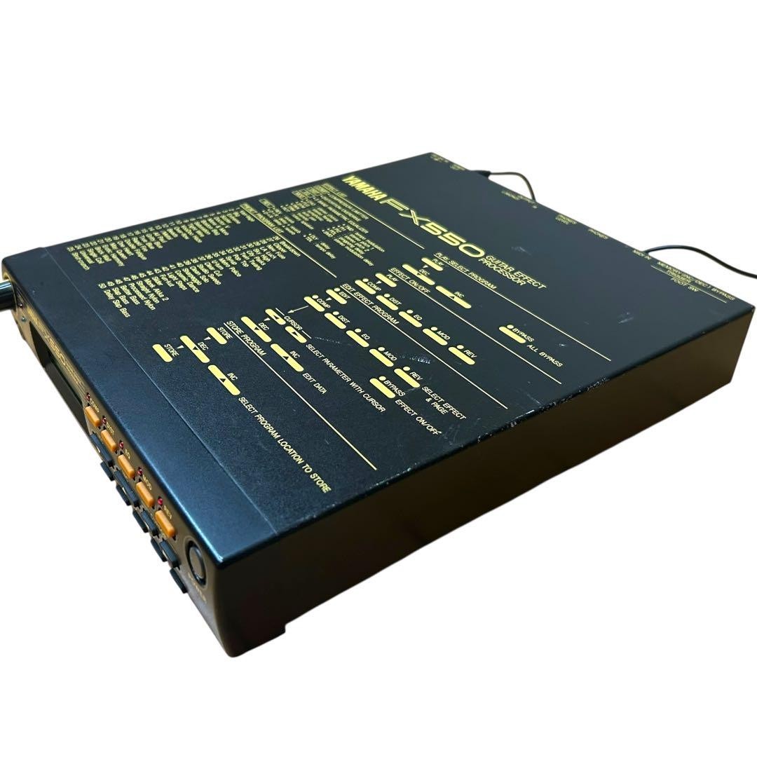 名機 YAMAHA FX550 Simul-Effect Processor Yamaha FX550 Guitar Effect Processor | eBay