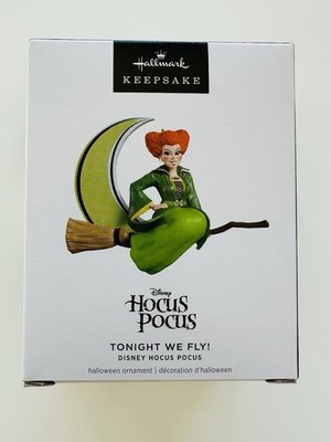 2025 Hallmark Keepsake Disney Hocus Pocus Tonight We Fly! Christmas Ornament NIB