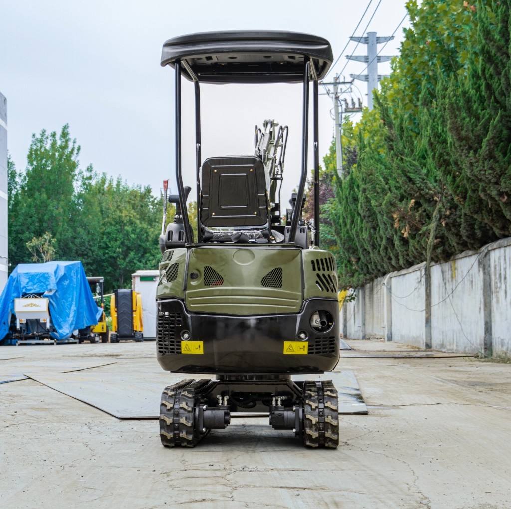 FREE SHIP Mini Excavator 1.3 Ton 22.1hp Mini Digger Crawler Gas HONDA EPA Engine