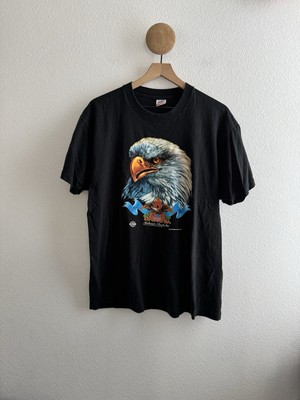 Vintage 1991 Anheuser Busch Beer Eagle TShirt Single Stitch Size XL