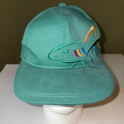 Greg Norman Hat Cap Embroidered Logo Adjustable Buckle Green Big Logo