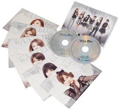 T-ARA Treasure Box Sapphire Ver CD DVD Keychain Limited Kpop