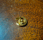 Vintage 12K Black Hills Grape Leaves With Horse Shoe Tie Tack/Lapel Pin — photo 3