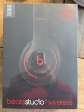 Beats by Dr. Dre Studio3 Wireless Headphones Black/Red Noise Cancellation