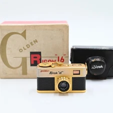 RICOH Golden Ricoh 16 RIKEN 2.5cm F3. Film camera [Excellent+++]