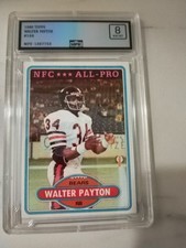 1980 Topps Walter Payton #160 GRADED 8 NM-MT ! REC A GEM MT 10 SOLD FOR $5026 !