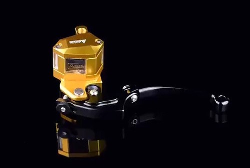 Leva Cilindro Master Frizione Freno CNC Universale 15mm per Yamaha Kawasaki Suzuki - Foto 18 di 27