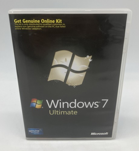 Microsoft Windows 7 Ultimate 32/64-Bit Retail Upgrade DVD - gebraucht - sehr gut ohne Key