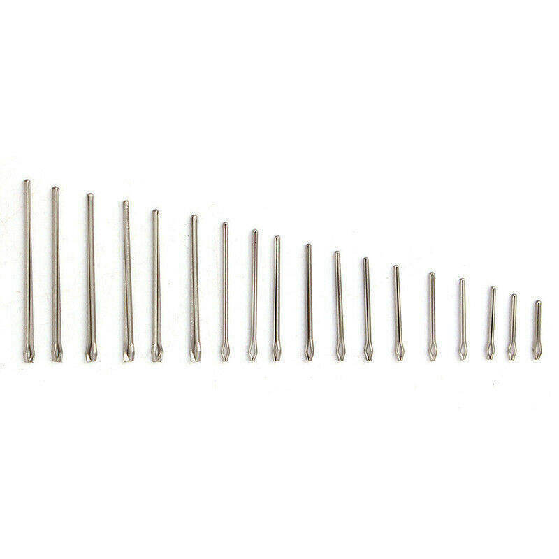 360-teiliges Uhrenarmband-Reparaturset – Edelstahl-Splinte In 18 Größen Von 6 Bis 23 Mm