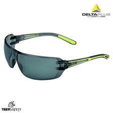 Delta Plus Helium 2 Smoke Ultra Lightweight Protective Safety Glasses Specs PPE
