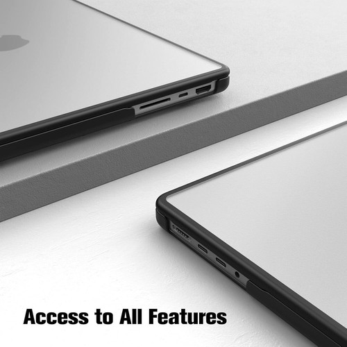 Funda para MacBook Pro 14 pulgadas A2442 (2021-2024) cubierta rígida recubierta mate - Imagen 4 de 11